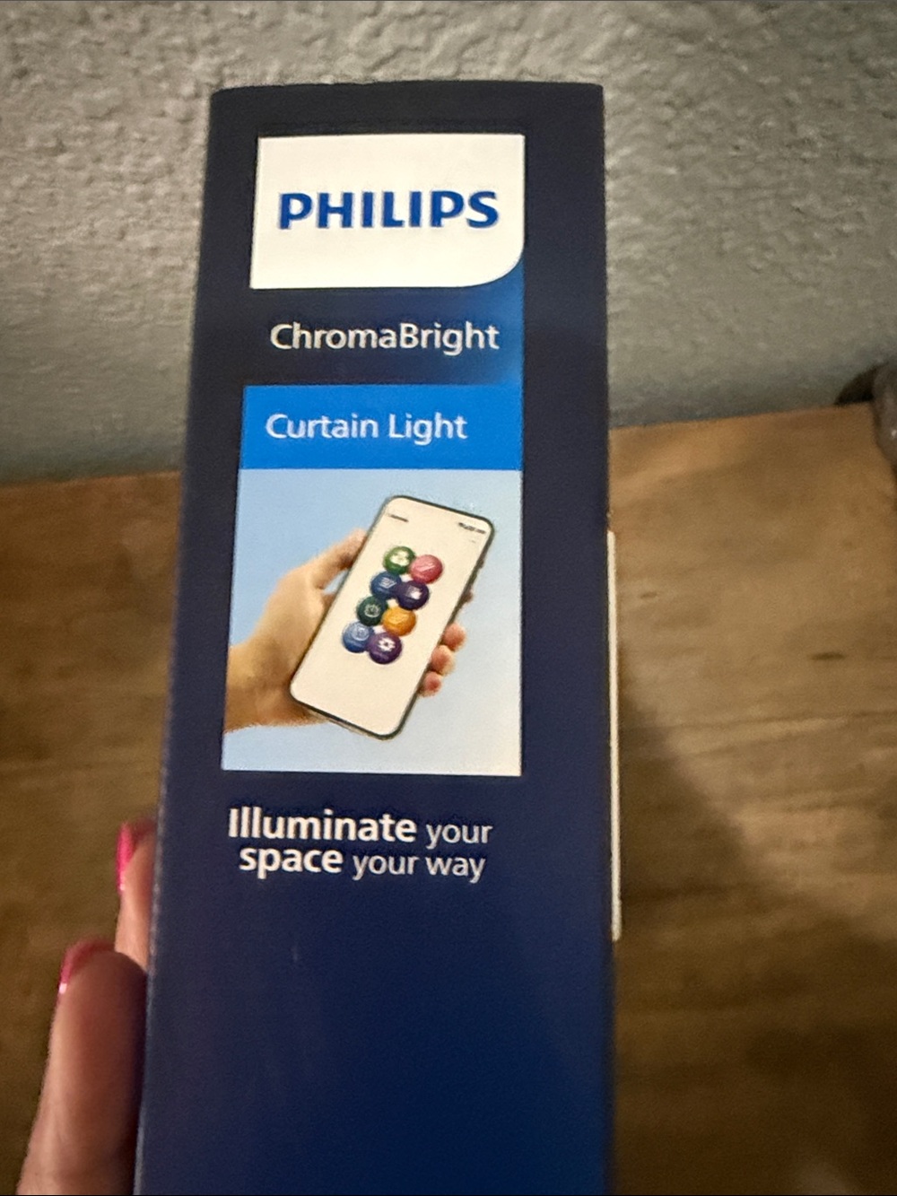 Phillips ChromaBright LED Curtain Light Panel - Multi Color Display New - Picture 3 of 6